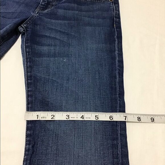Current/Elliott Sample Blue Wash Flare Leg Jeans - Picture 9 of 15
